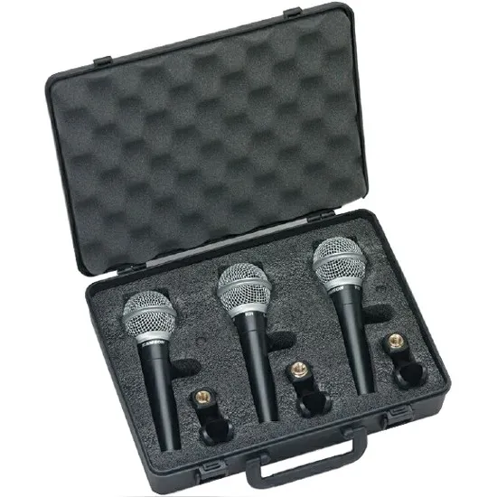 Set de 3 Micrófonos Dinámicos R21 Samson