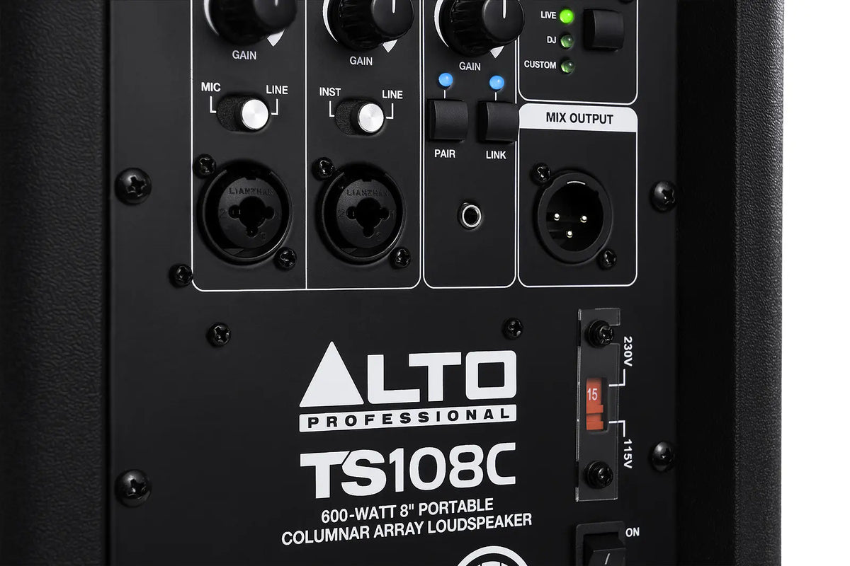 Sistema de Columna Activo TS108C Alto Professional