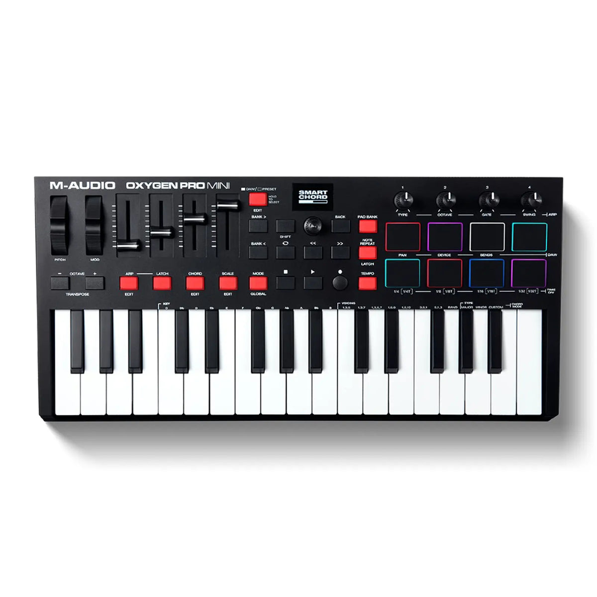 Controlador MIDI Oxygen Pro Mini M-Audio