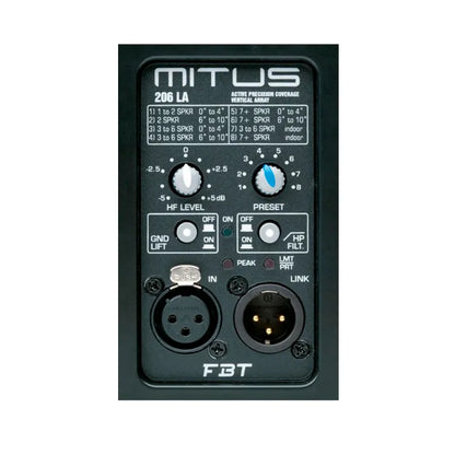 Line Array Activo Mitus 206LA 900W FBT