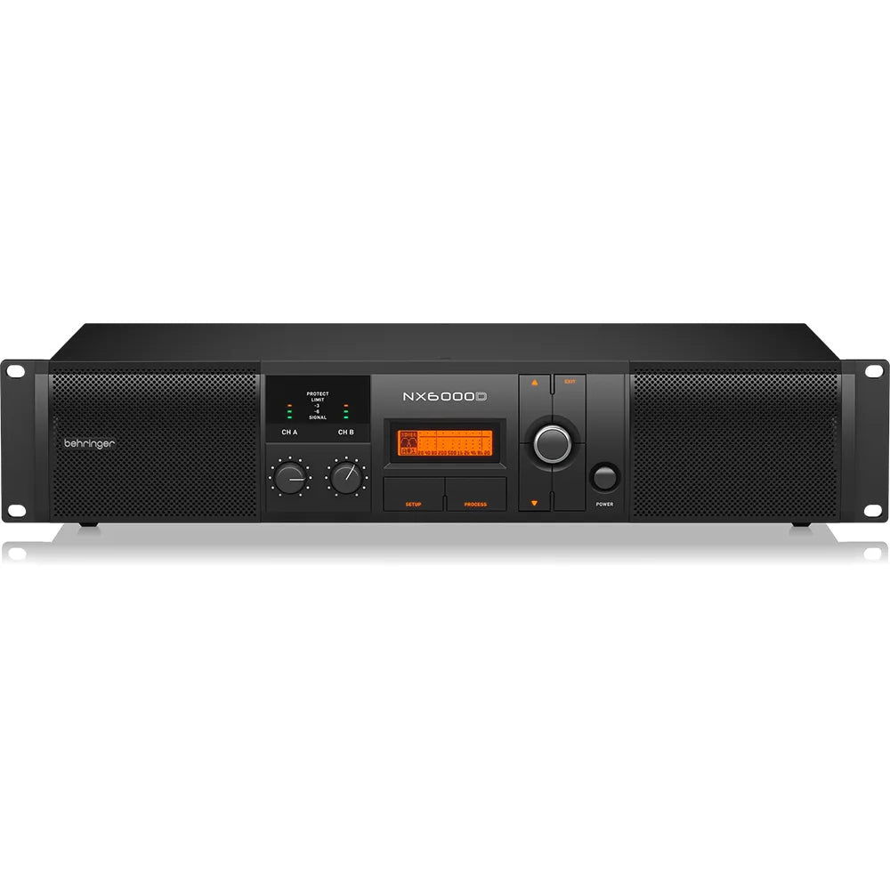 Amplificador Digital de Potencia NX6000D- 2x 3000W Behringer