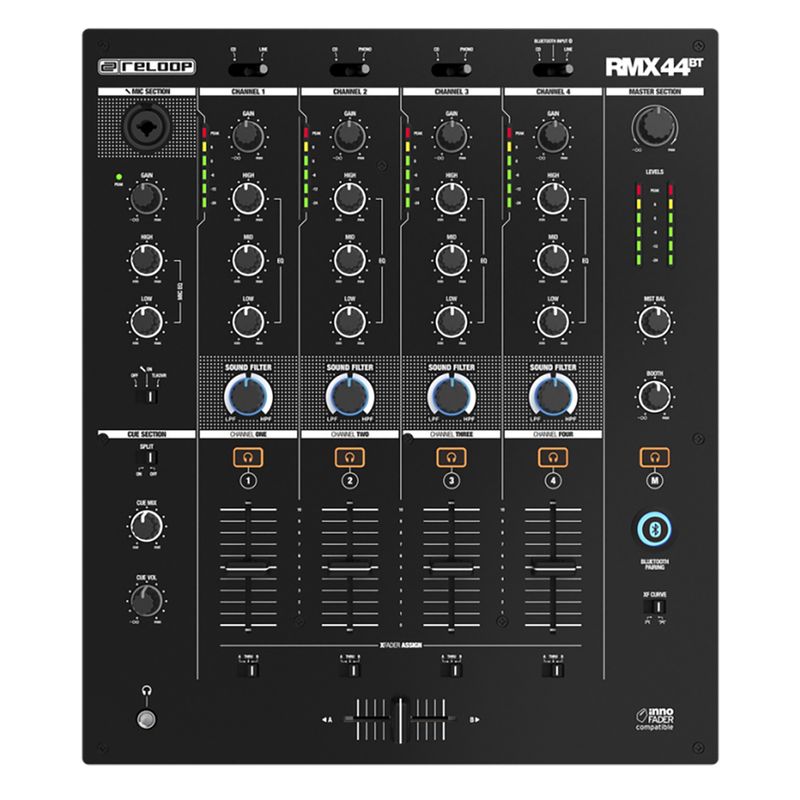 Mixer DJ RMX-44 BT Reloop