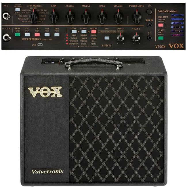 Combo Guitarra Modelado 40W VT40X Vox