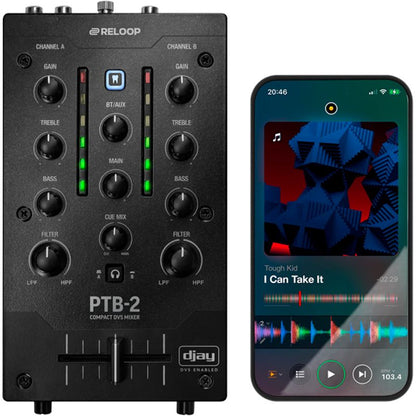 Mixer DJ Portable PTB-2 Reloop