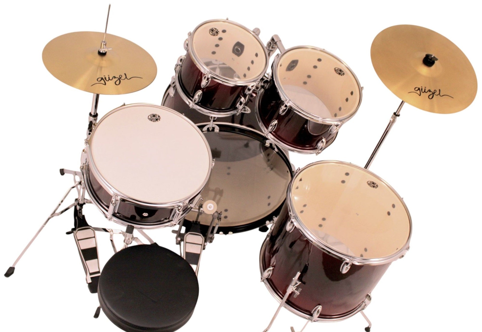 Set de batería acústica PowerDrums CPJ-5 FK