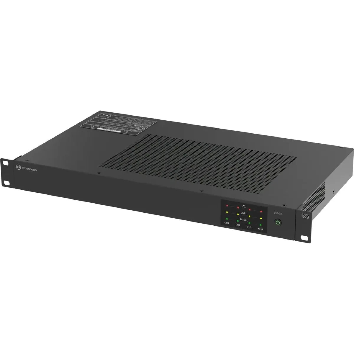 Amplificador de Instalación Multicanal V600:4-US 4 Ch 600W Dynacord