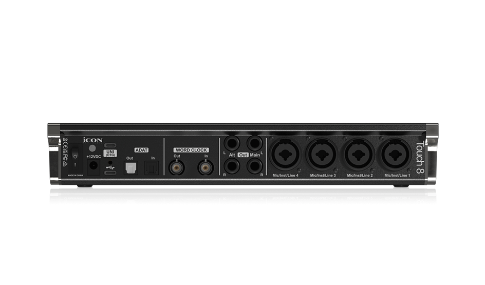 Interfaz de Audio 12x12 Touch 8 Icon Pro Audio