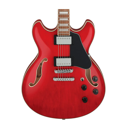 Guitarra Eléctrica Semi Hollow AS73 Transparent Cherry Red Ibanez