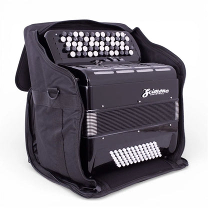 Acordeón Scimone de Botones 72 Bajos BK 3072 Scimone (con funda)