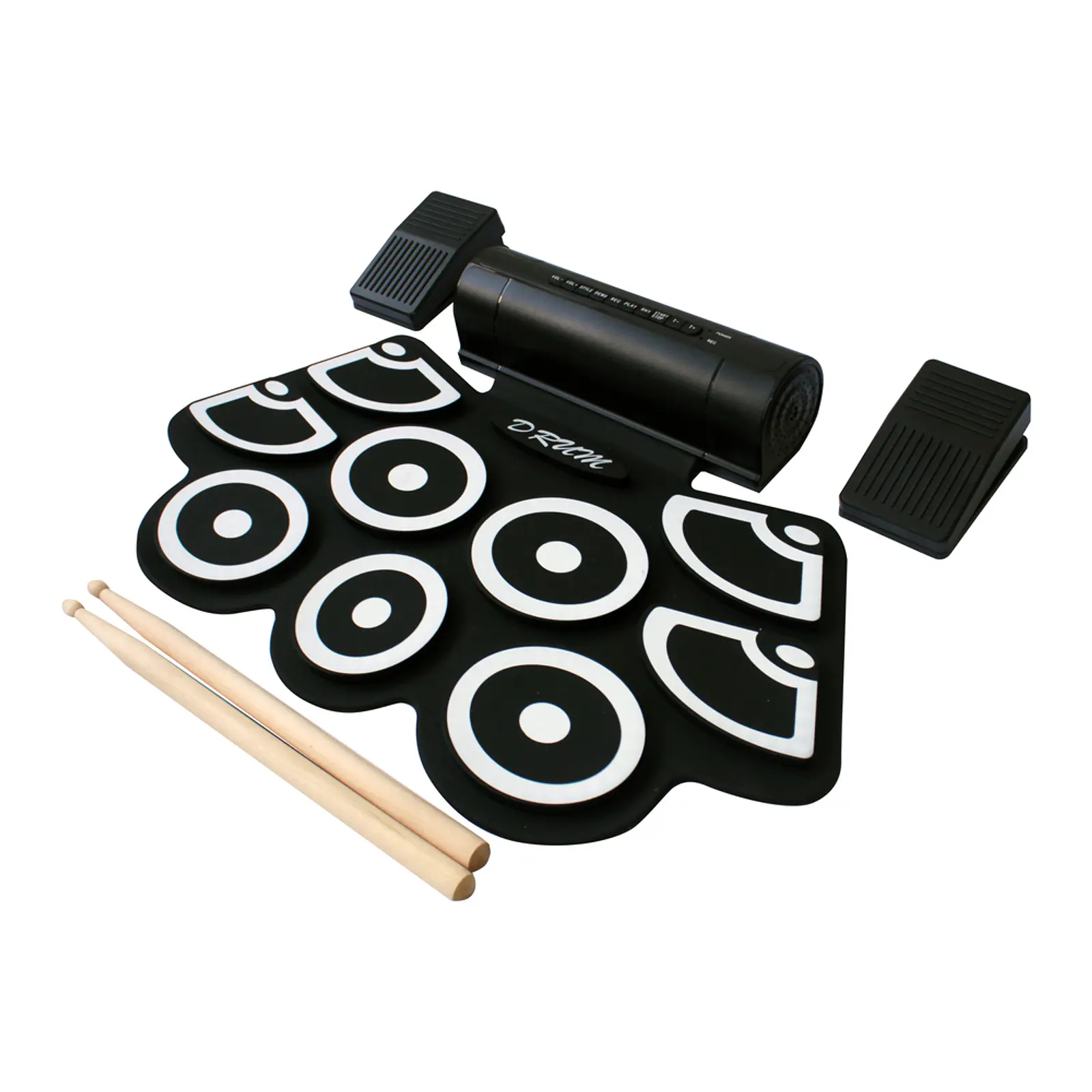 Batería Electrónica con Parlantes Classic Dm-8 Allegro
