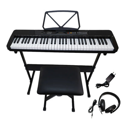 Teclado Musical 61 Notas Pack BLK Ton 650 Tonic
