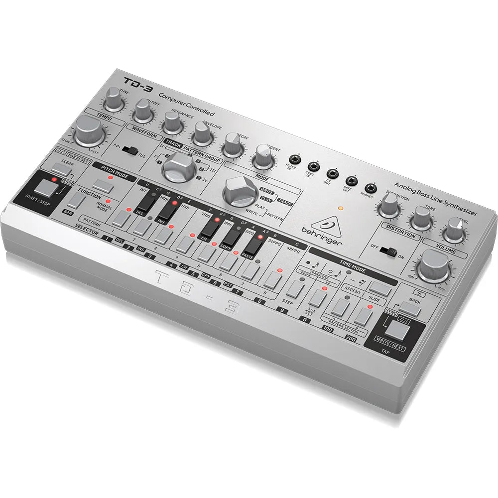 Sintetizador de Bajos Con Secuenciador TD-3-SR Behringer