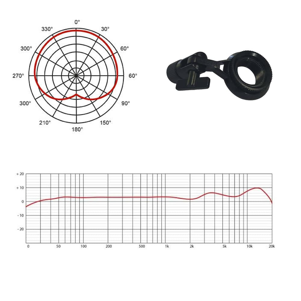 Microfóno De Condensador USB Eikon CM14USB Proel
