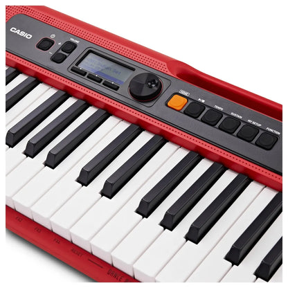 Teclado Personal CT-S200 RD Casio (Incluye fuente de poder)