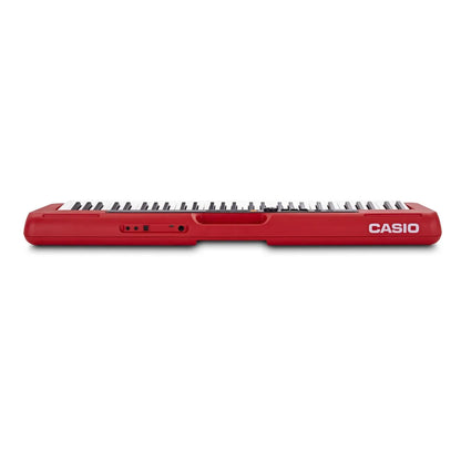 Teclado Personal CT-S200 RD Casio (Incluye fuente de poder)