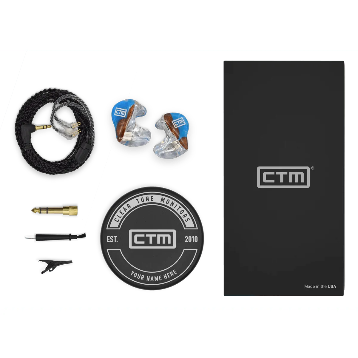 Audífonos In Ear Custom de 3 drivers CT300 Pro CTM