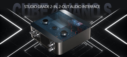 Interfaz de Audio USB 2x2 Cube 4 Nano S Icon Pro Audio