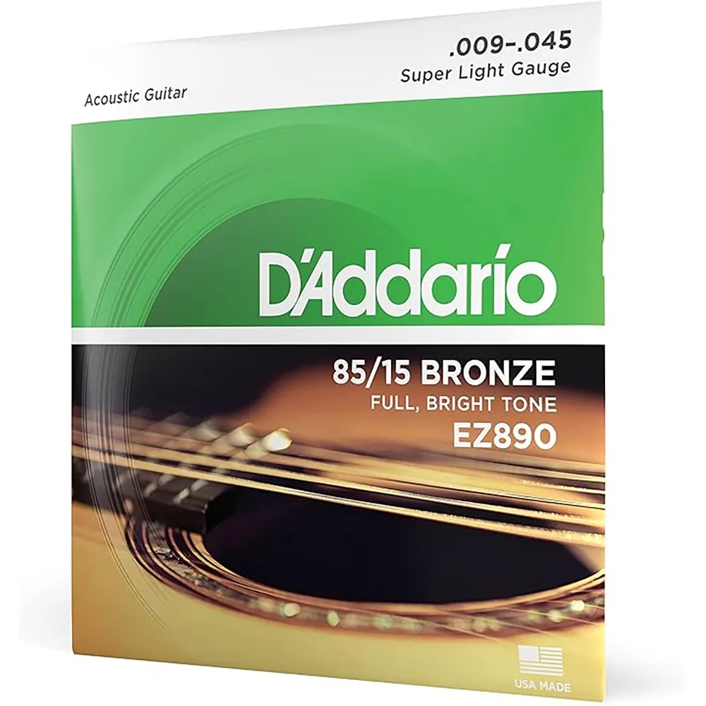 Cuerdas para Guitarra Acústica EZ890 09-45 Daddario