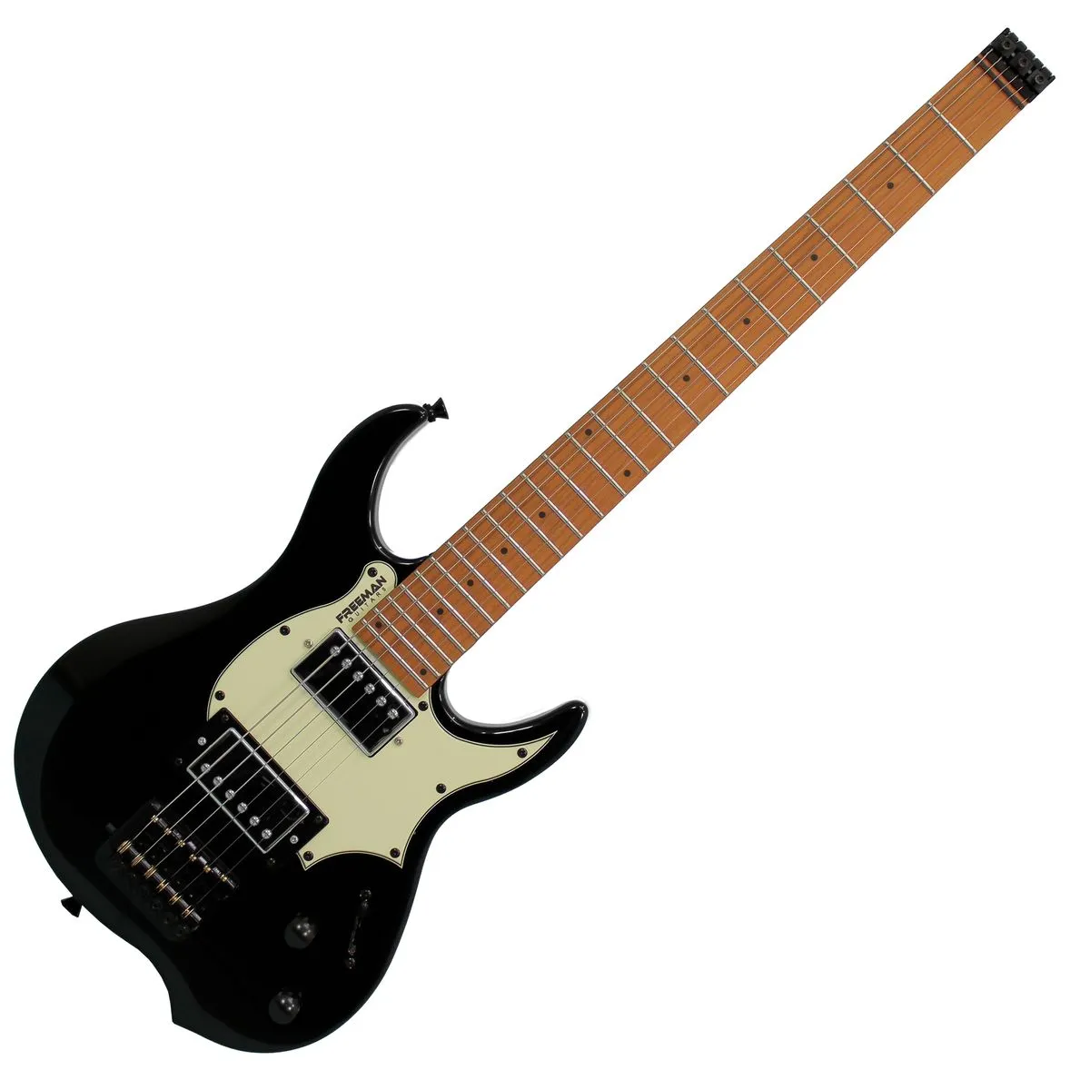 Guitarra Eléctrica HG10 Headless Freeman (funda incluida)