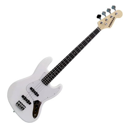 Pack Bajo Eléctrico Rockstarter White Freeman