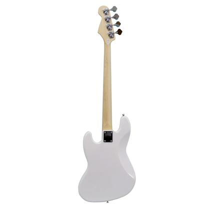 Pack Bajo Eléctrico Rockstarter White Freeman