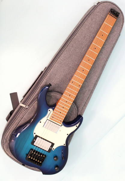 Guitarra Eléctrica HG10 Headless Freeman (funda incluida)