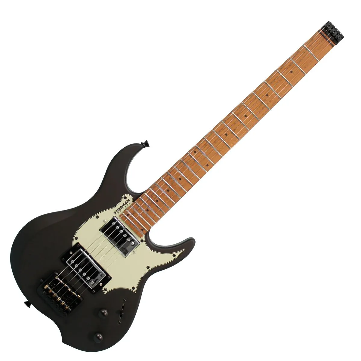 Guitarra Eléctrica HG10 Headless Freeman (funda incluida)