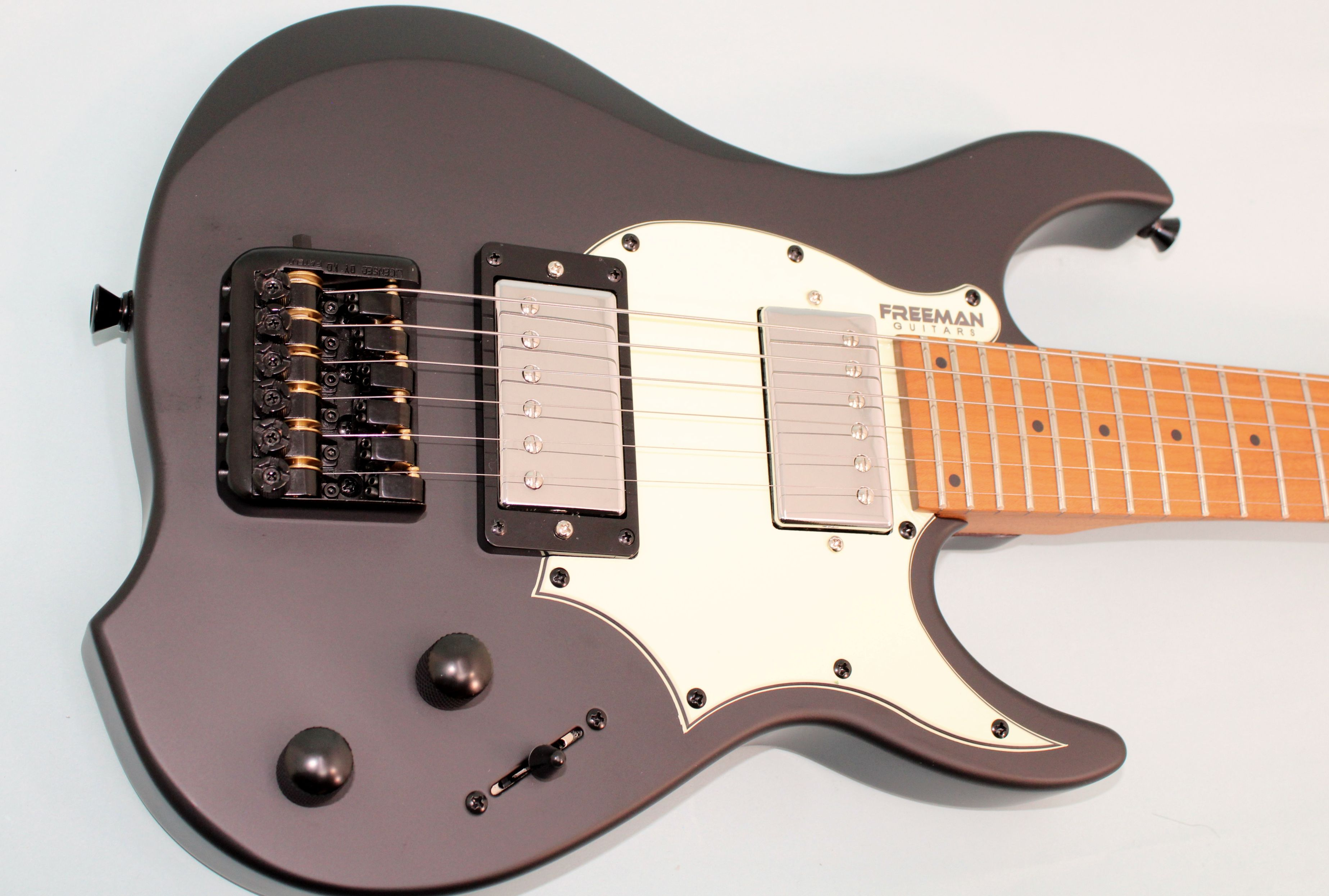 Guitarra Eléctrica HG10 Headless Freeman (funda incluida)