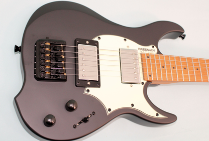 Guitarra Eléctrica HG10 Headless Freeman (funda incluida)