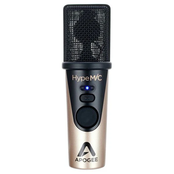 Micrófono Cardioide De Condensador USB con Compresor Análogo Integrado HypeMic Apogee