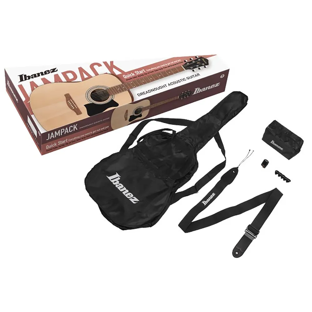 Pack Guitarra Acústica Jampack IJV50 Ibanez