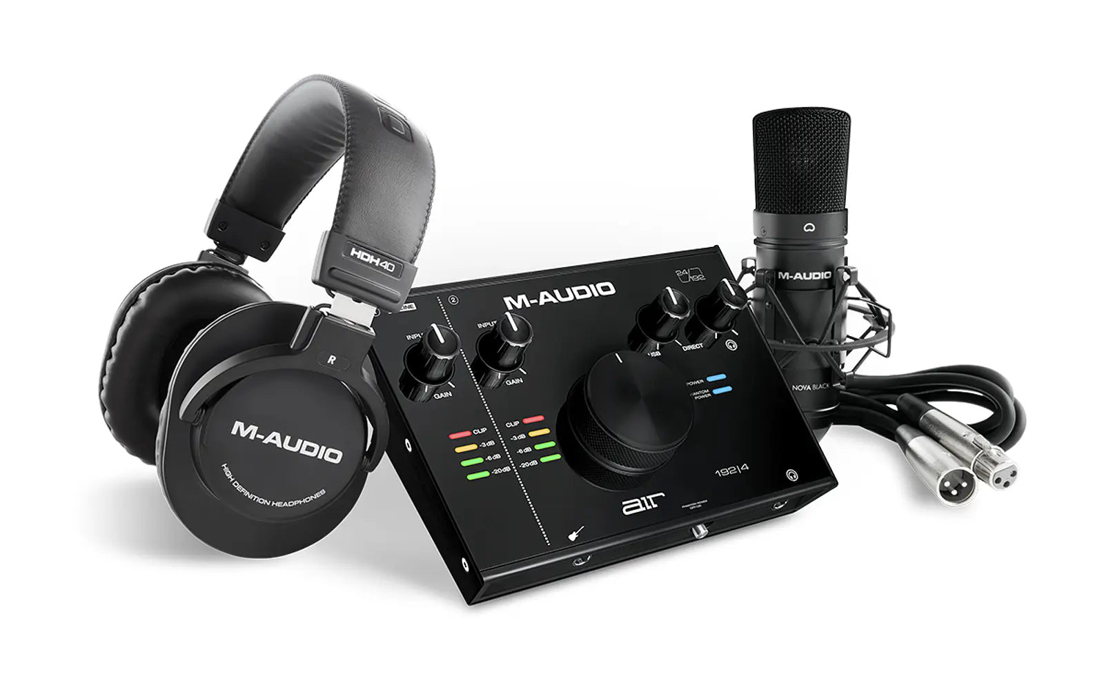 Interfaz De Audio Air 192X4 SPro Pack M-Audio