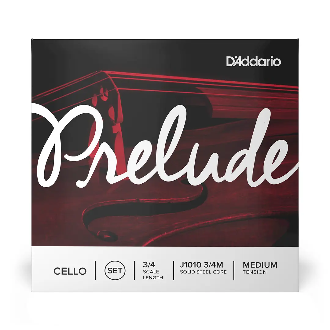 Set cuerdas Cello Prelude 3/4 Med J1010 3/4M Daddario