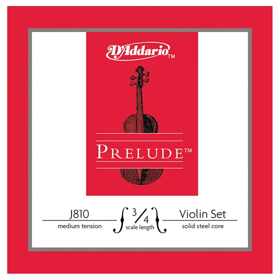 Set Cuerdas Violín J810 3/4M Prelude