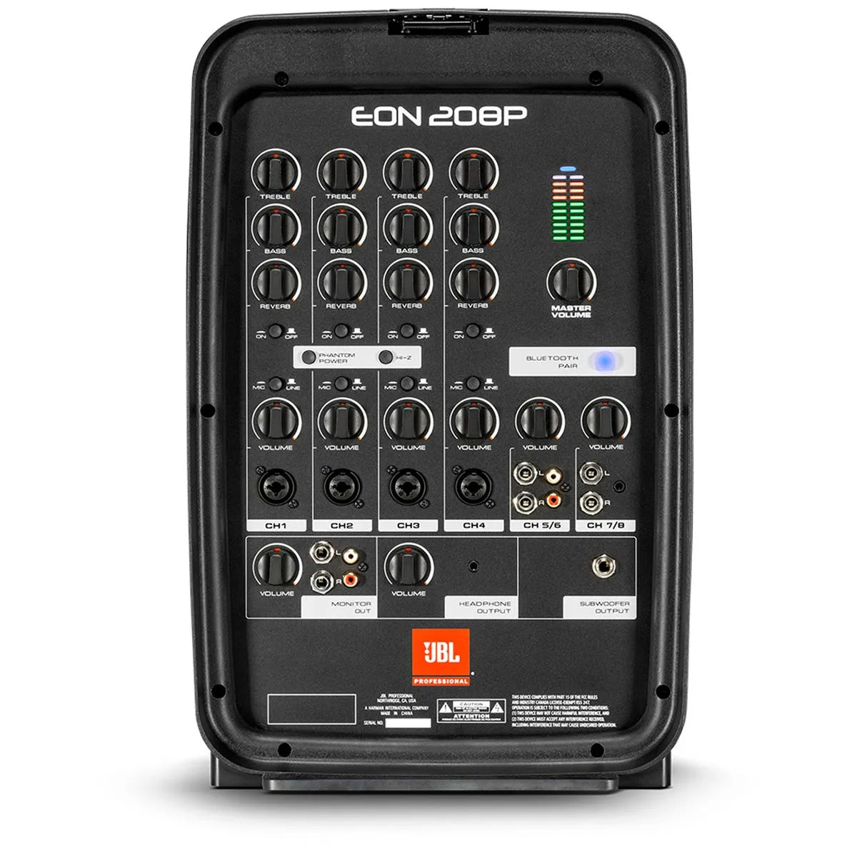 Sistema de Audio Portátil EON208P c/Bluetooth JBL