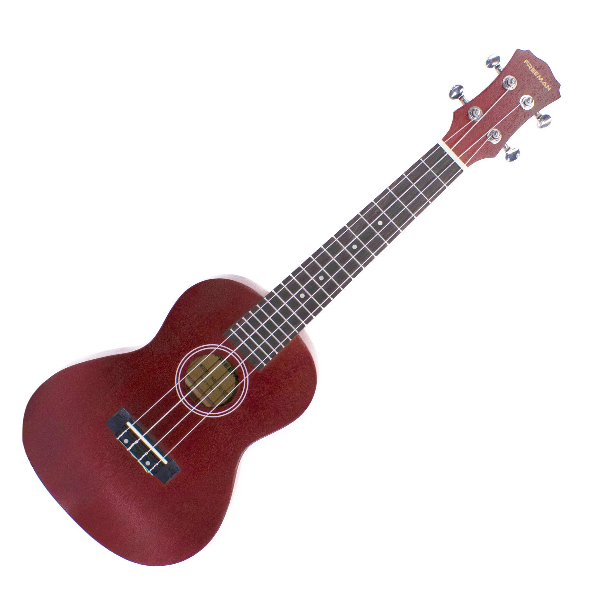 Ukelele Soprano KU-SRD/B Madera Rojiza Freeman