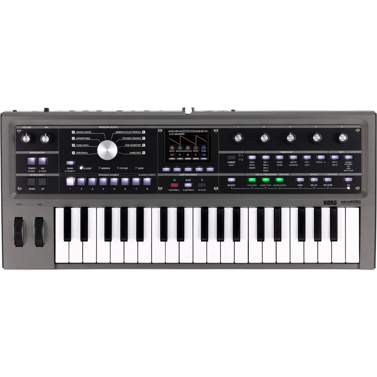 Sintetizador Vocoder MicroKorg2 Black Korg