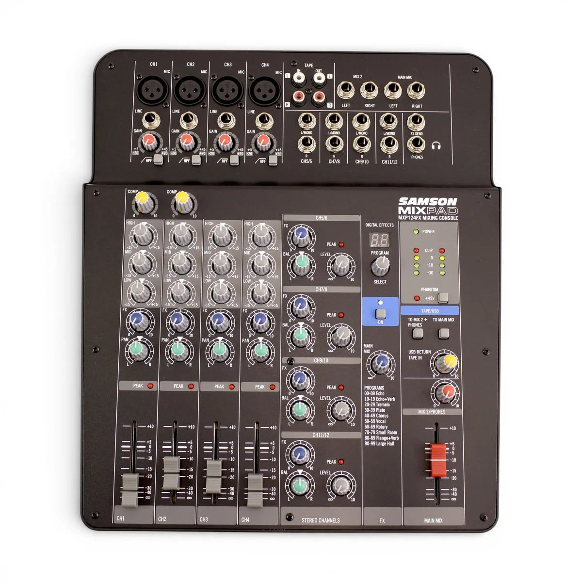Mixer USB con Efectos MXP124FX Samson