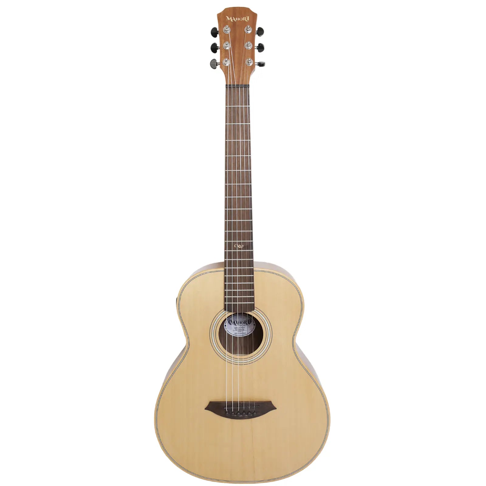 Guitarra Electroacústica Travel Solid Koa MahN-3603EQ Mahori (Funda incluida)