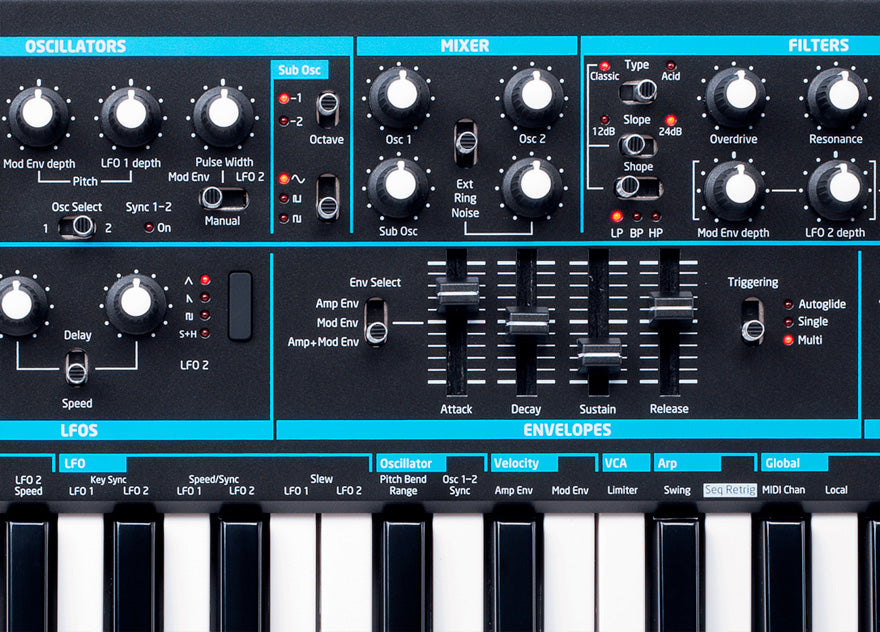 Sintetizador Novation Bass Station II