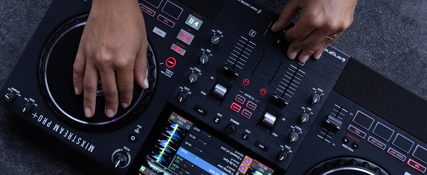 Sistema DJ Todo En Uno Mixstream Pro+ Numark