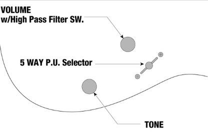 Guitarra Eléctrica Steve Vai PIA3761C BLP Ibanez