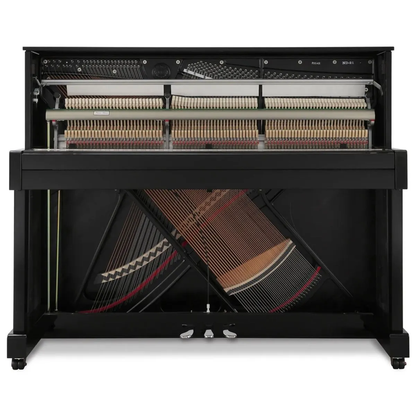 Piano Vertical ND-21 Ebony Polish Kawai (incluye sillín)
