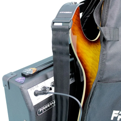 Pack de Guitarra Eléctrica RIFF MASTER Sunburst SRG-180F FMT Freeman