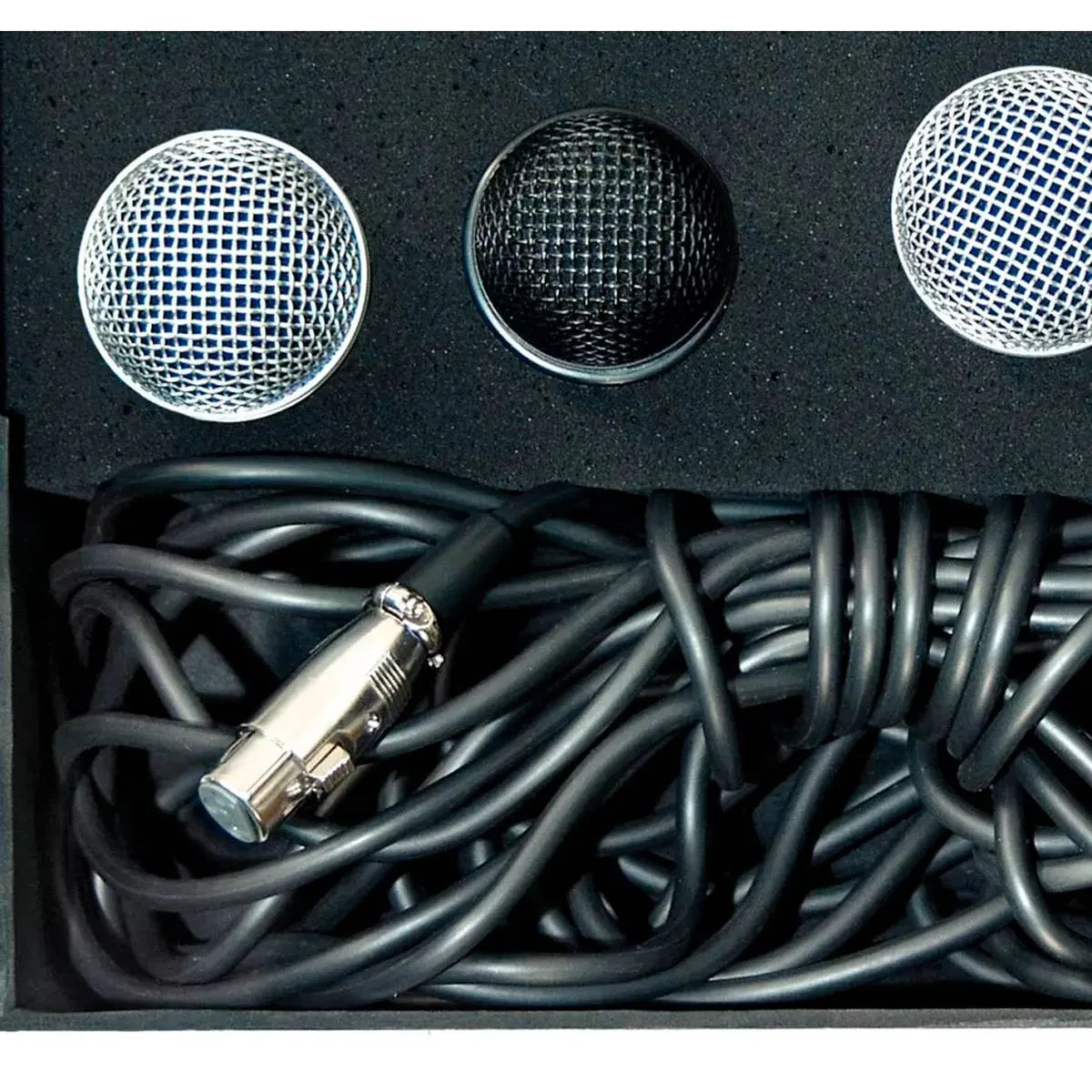 Case de Micrófonos Flight Case Rockcase (Capacidad 10 un)