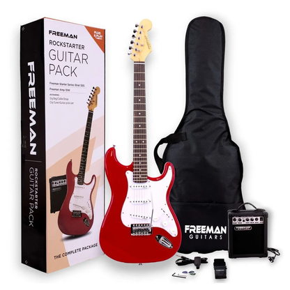 Pack de Guitarra Eléctrica Rockstarter Freeman