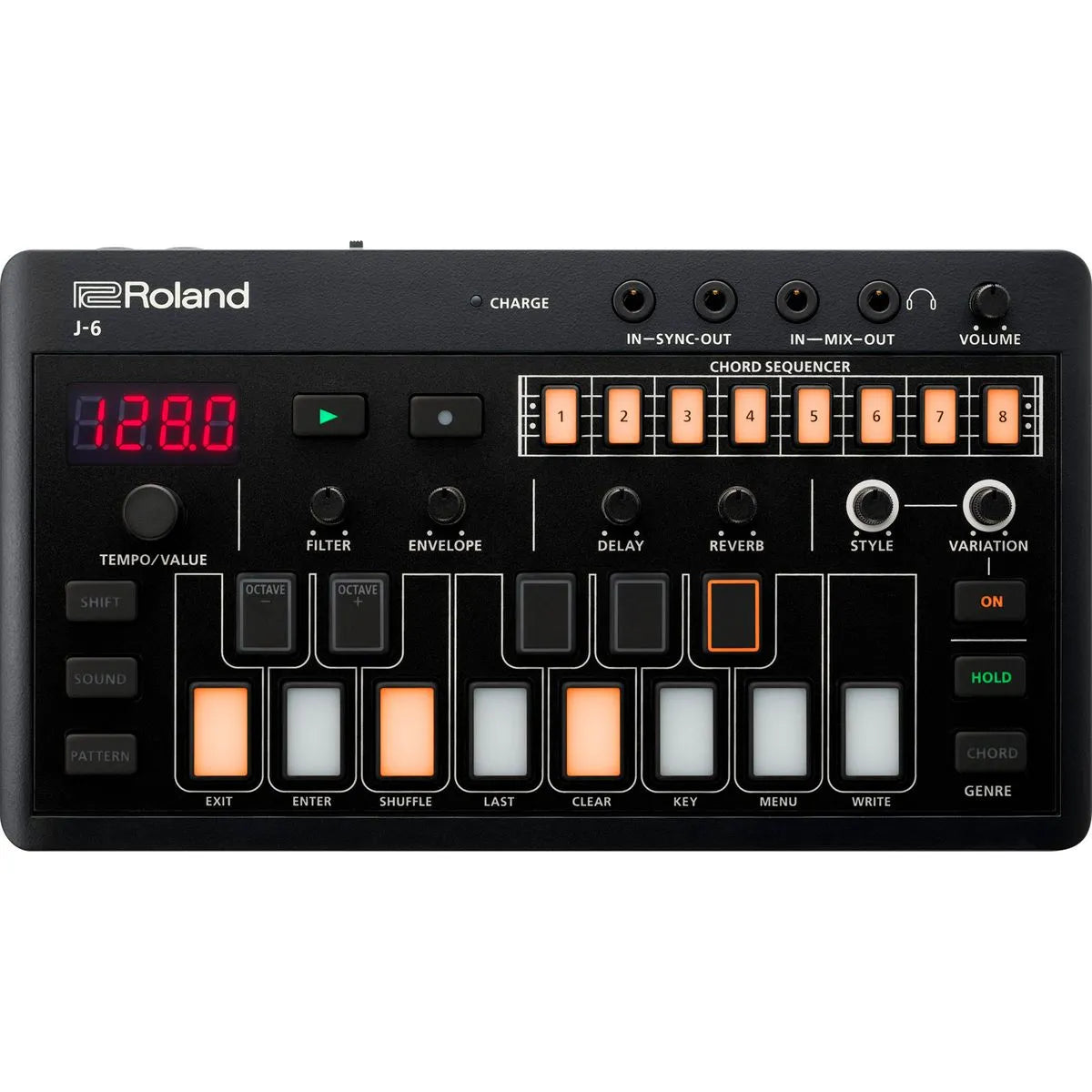 Sintetizador Compacto Aira J-6 Chord Synthesizer Roland