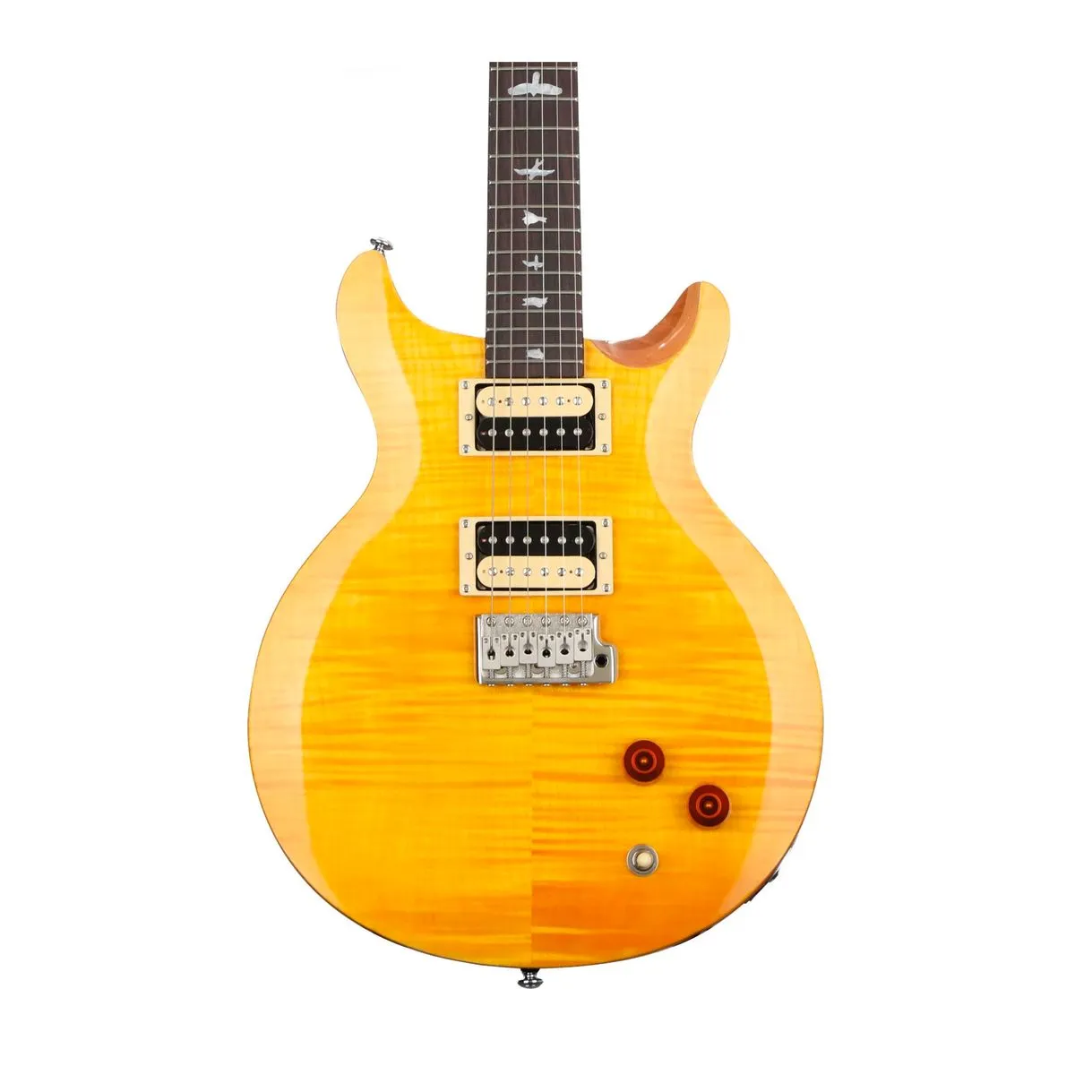 Guitarra Eléctrica SE Santana Yellow PRS (funda incluida)