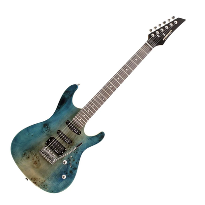 Guitarra Eléctrica SSA Green Burr Freeman