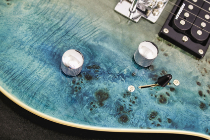 Guitarra Eléctrica SSA Green Burr Freeman